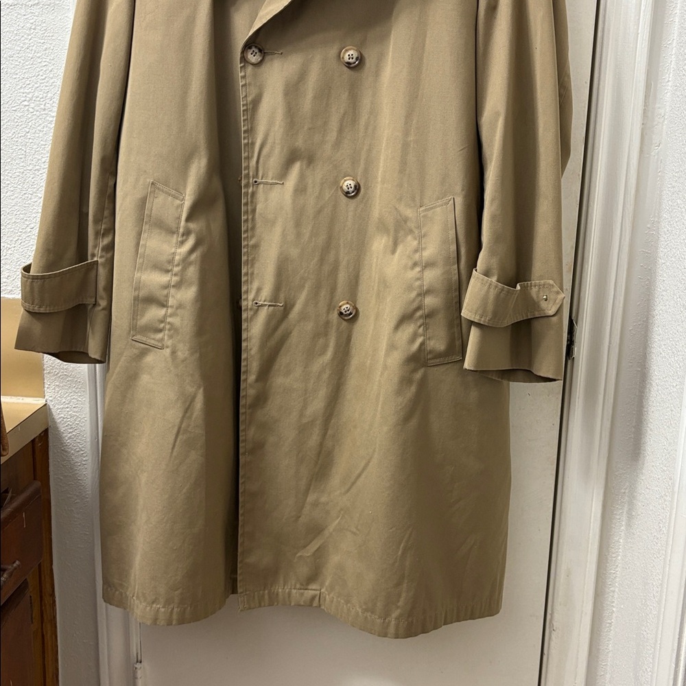 Botany Weathertopper Men's Over Coat. 44 Reg. Removable Fleece Lining. - Picture 2 of 10
